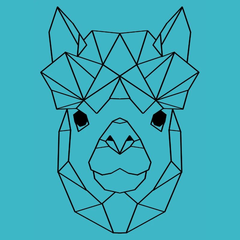 Lama geometrisch
