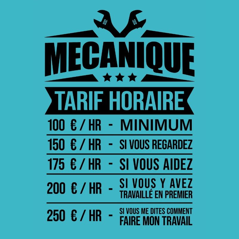 MÉCANIQUE TARIF HORAIRE