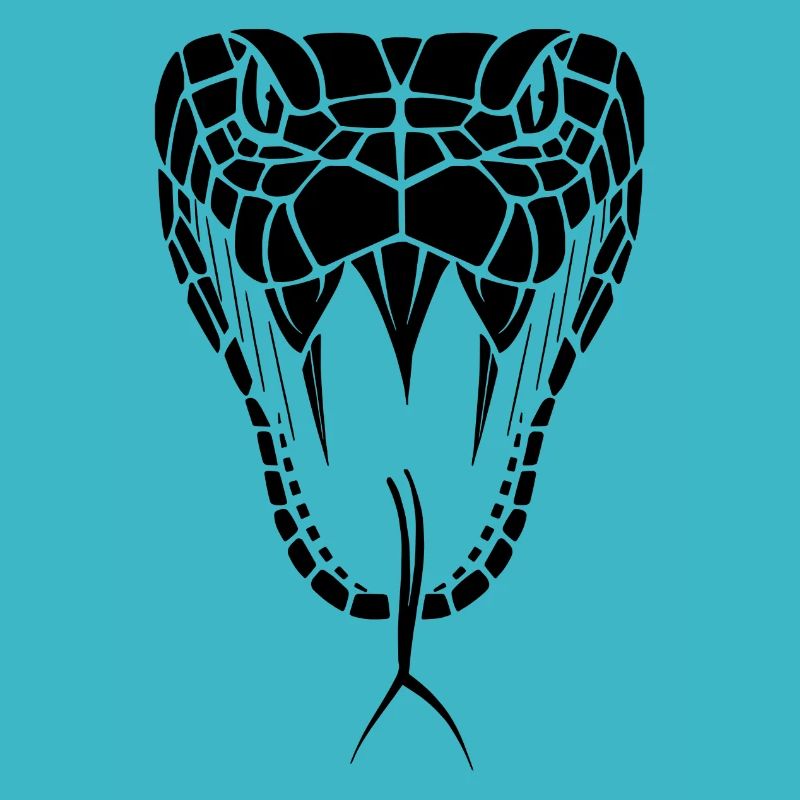 Minimal Cobra Schlangen