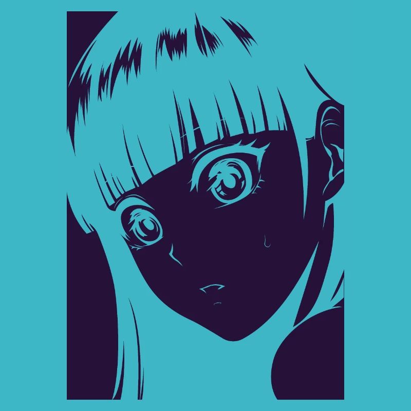 fille mignonne choquée