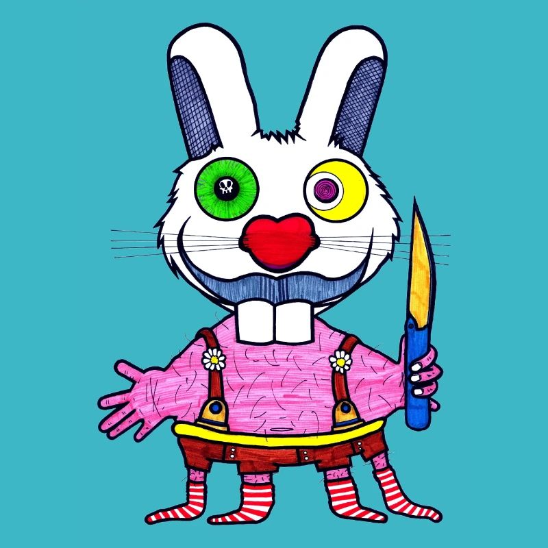 Menschen Hase