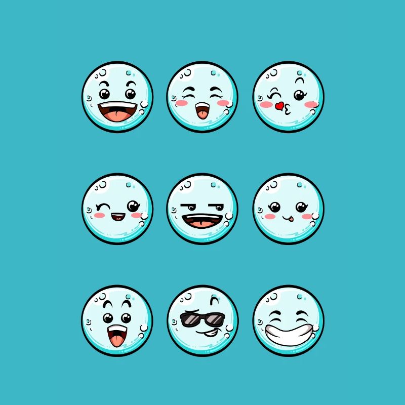 9 snowballs with