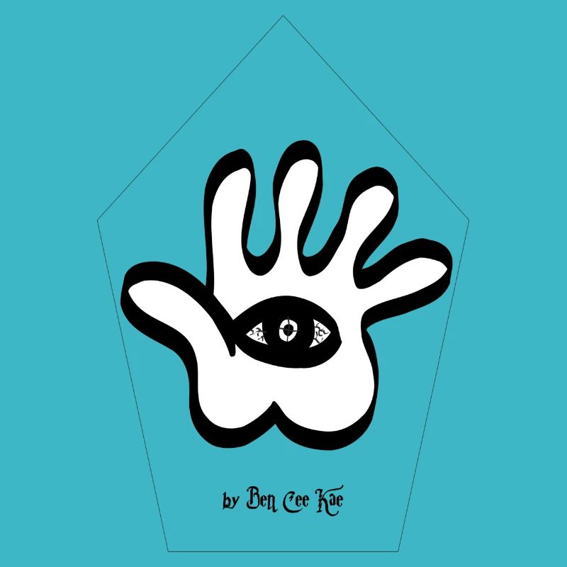 Hand mit Auge styled by BEN CEE KAE