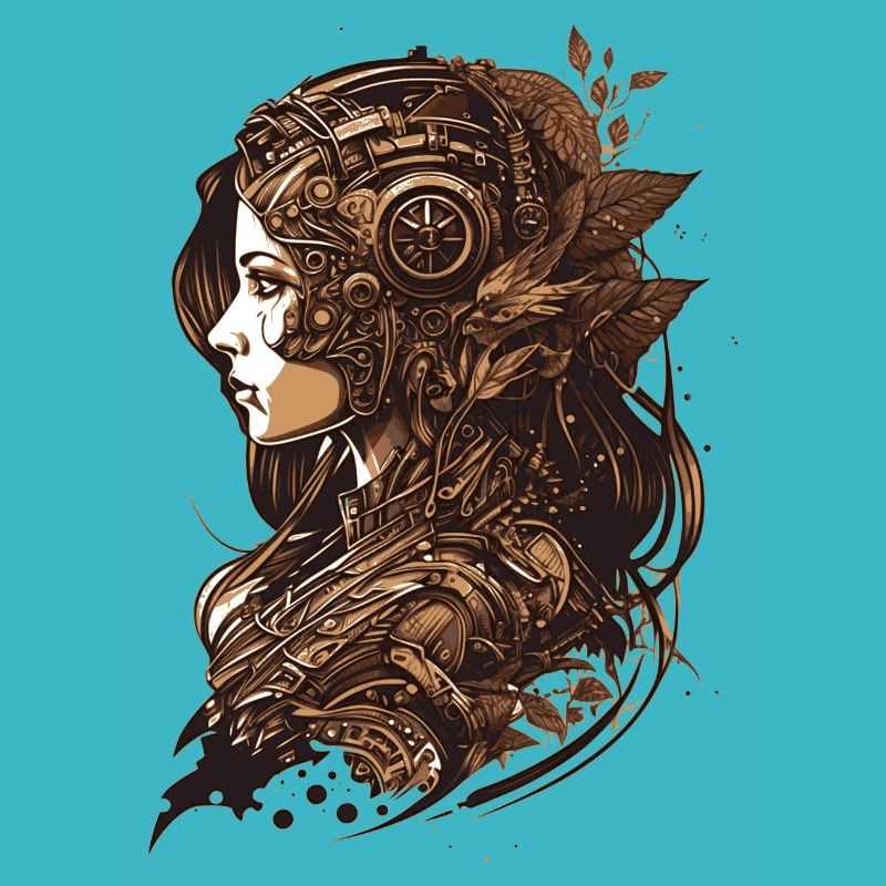 Le steampunk rencontre une beauté à couper le souffle