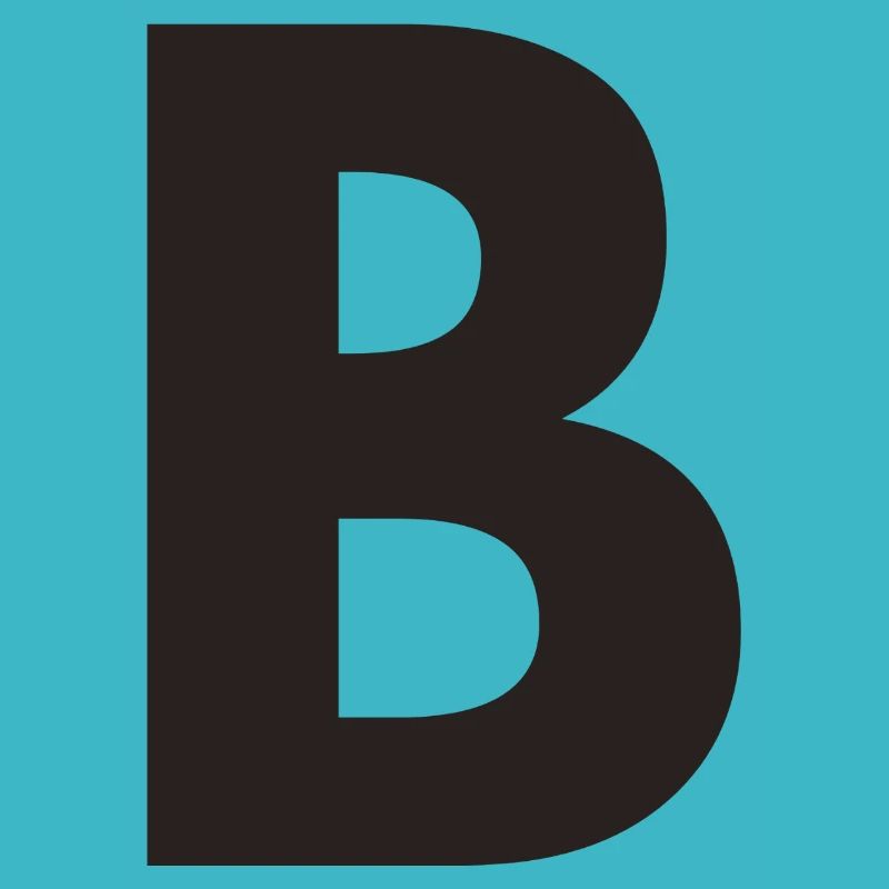 B