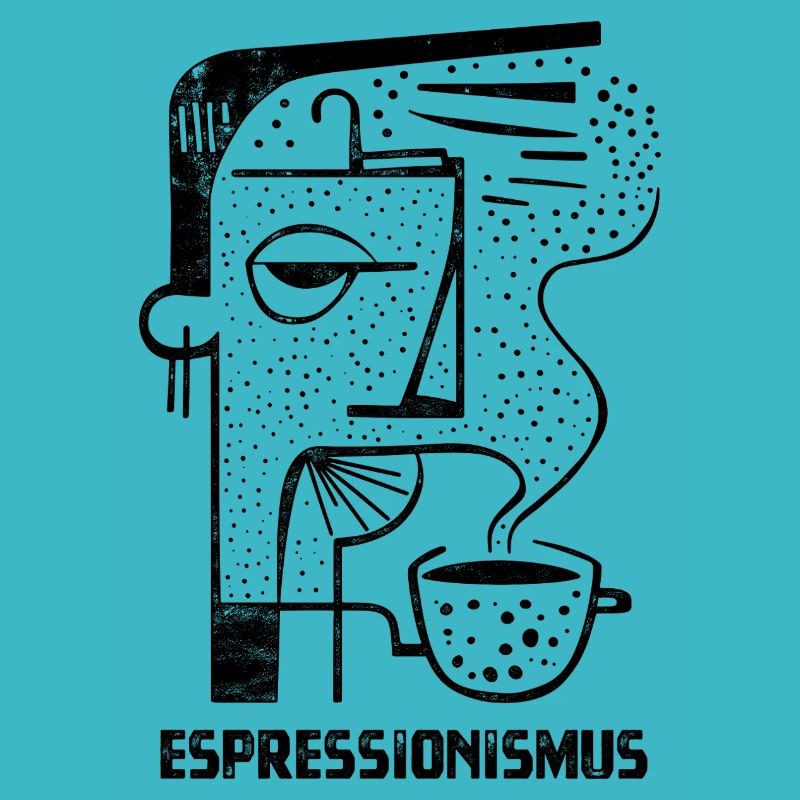 Espressionism - Espresso - Drinking Coffee