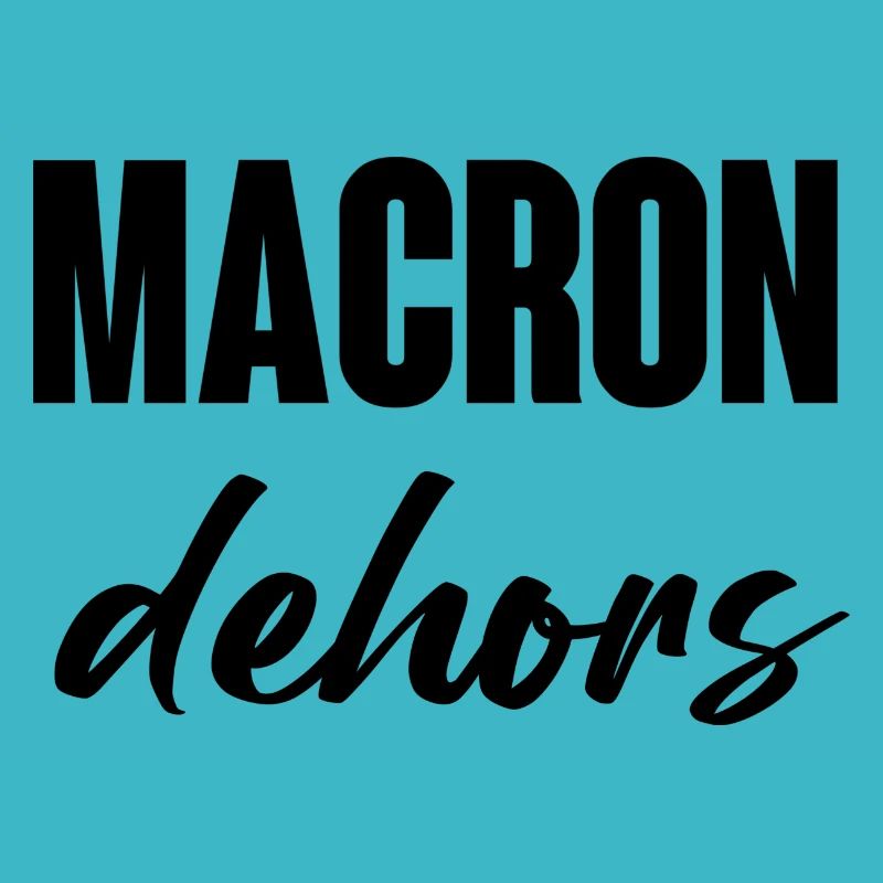 Macron dehors