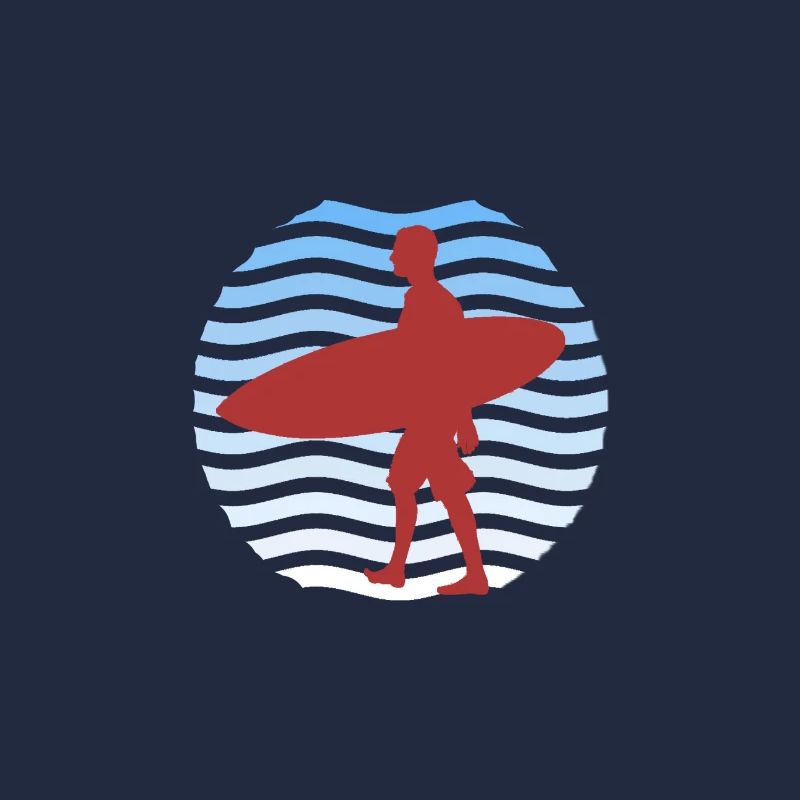 Surfeur - surf - surfeuse