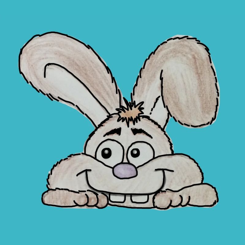 Grinning EasterBunny color