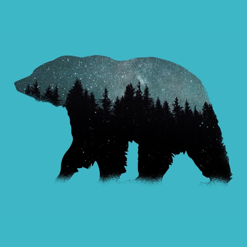 Bär mit Sternen