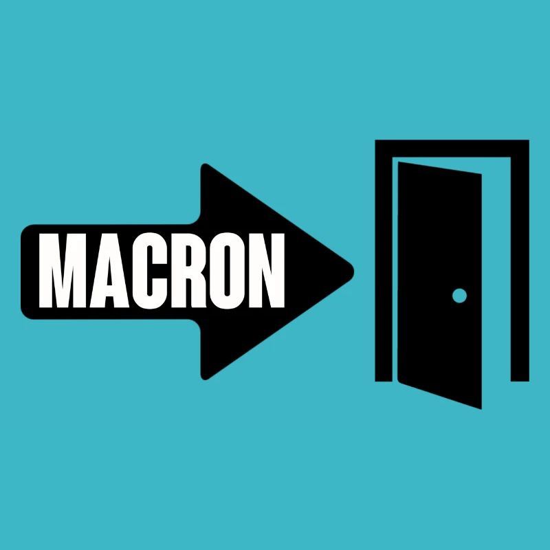 Macron trägt es