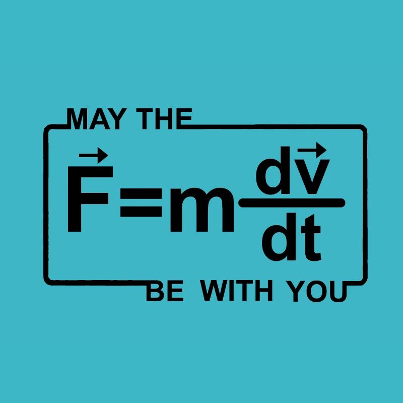 Science May The Force Star Equation Funny Space