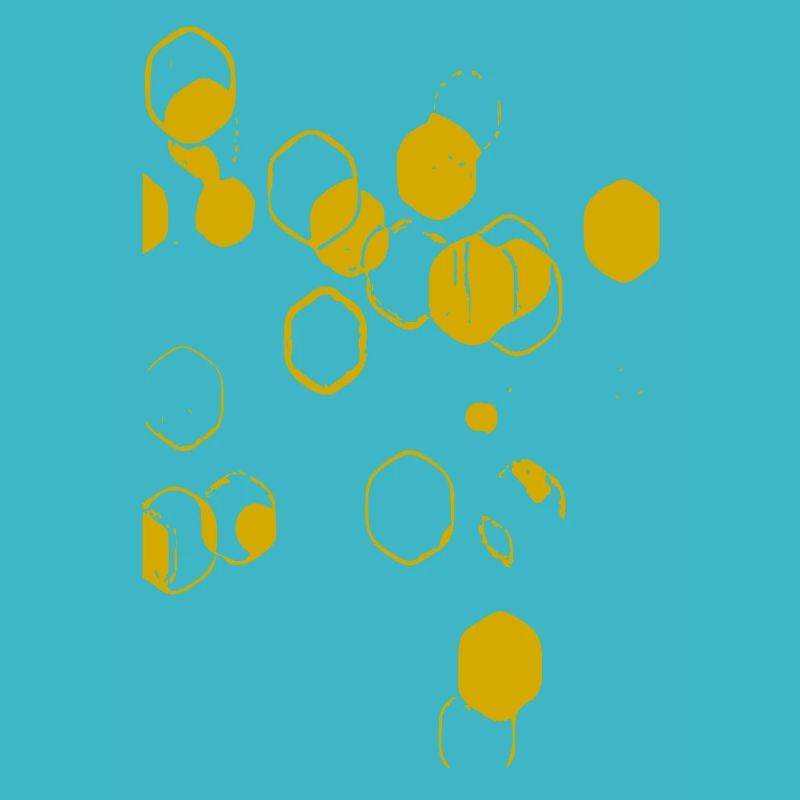Cercle jaune or