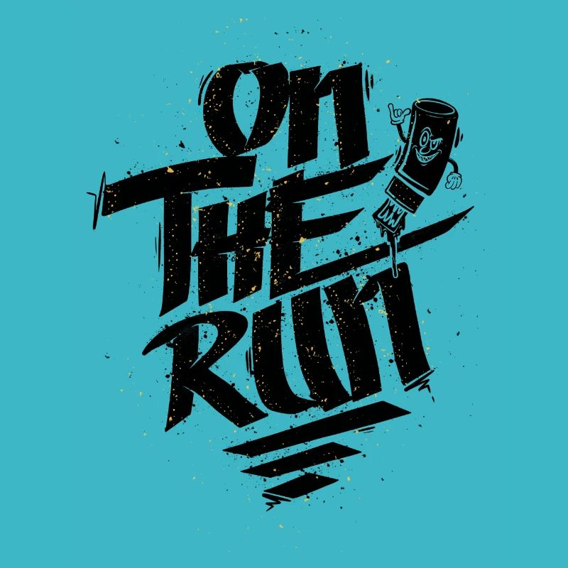 On The Run Graffiti Marker