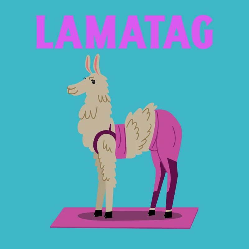 Lamatag Lama KamelKamel Buckel in der Sahara gift