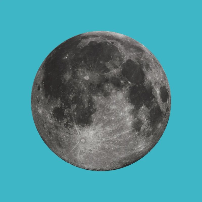 Glowing Full Moon