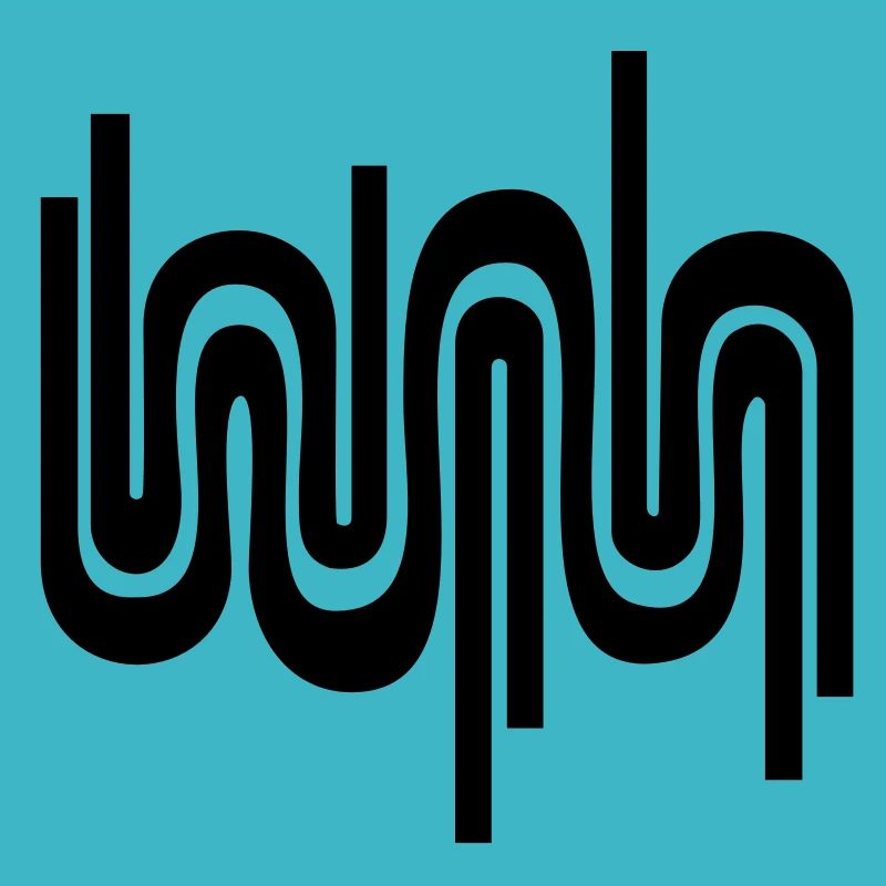 Abstract wave / 70s pattern
