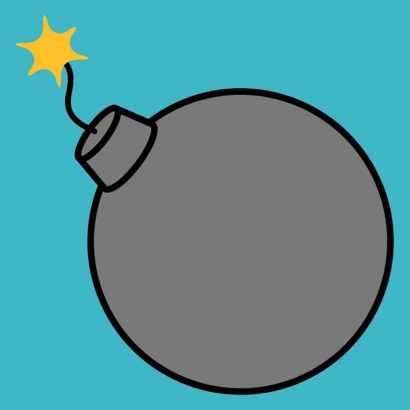 burned round ball sphere circle text b