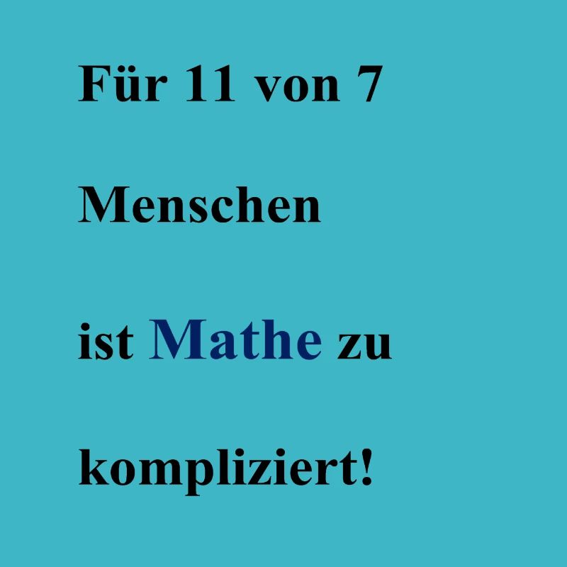 Math is too complicated!