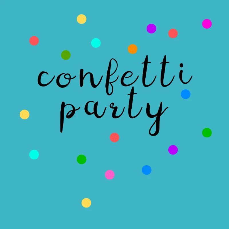 Confetti Party Colorful Celebration