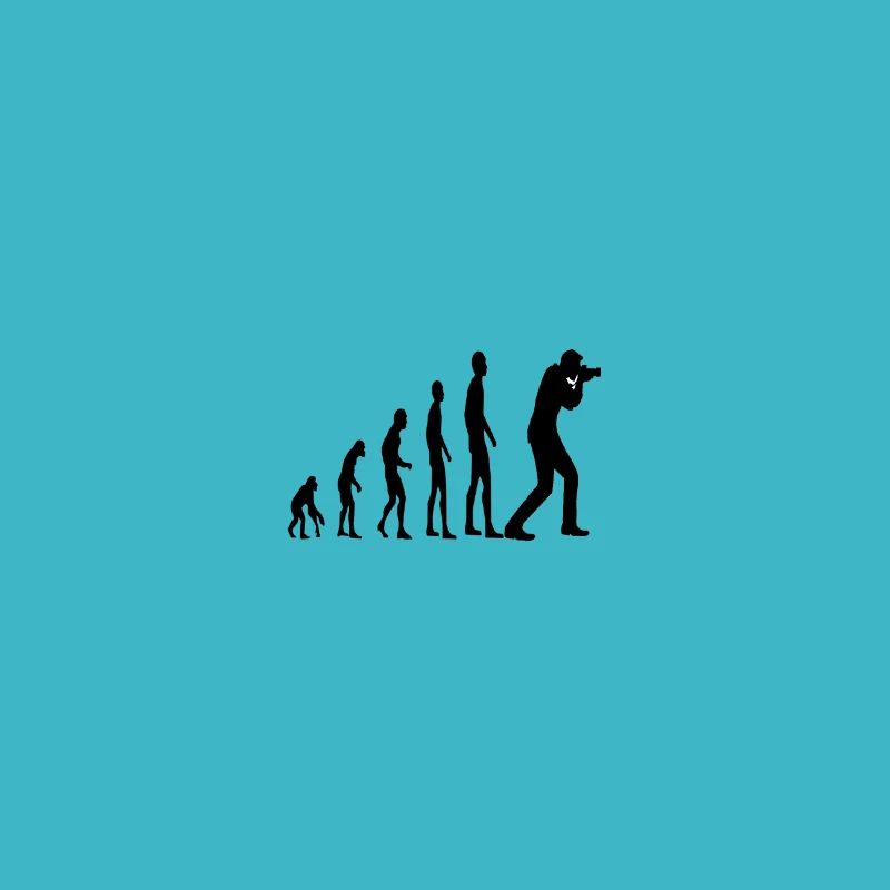 Evolution Affe Mensch Fotograf