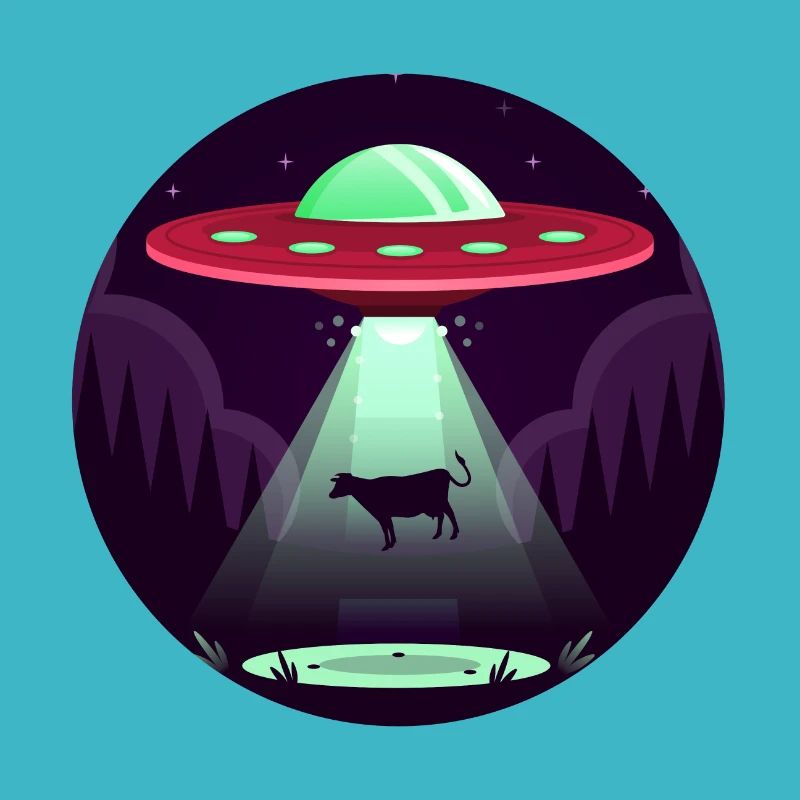 Alien Ufo Kuh