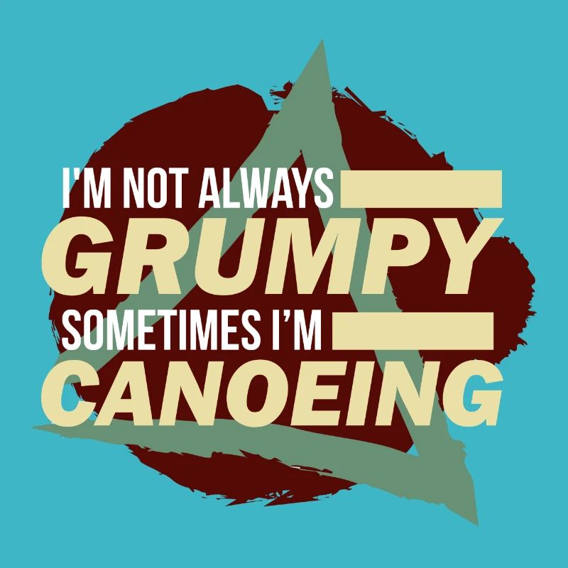 Funny kayak canoe gift canoeing kayaking