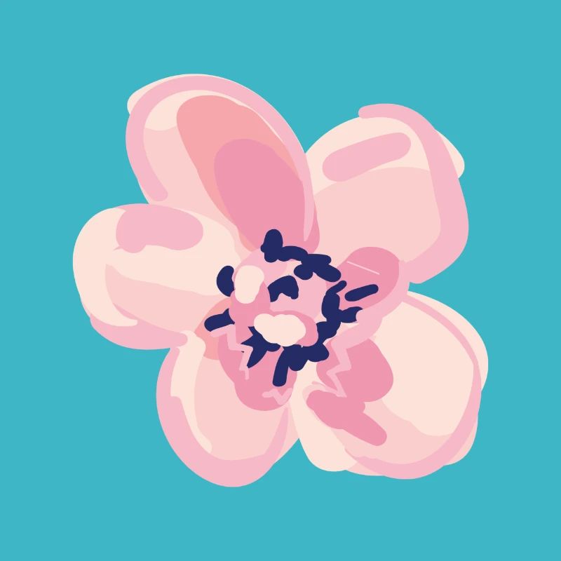 Fleur de printemps fleur d'été rose