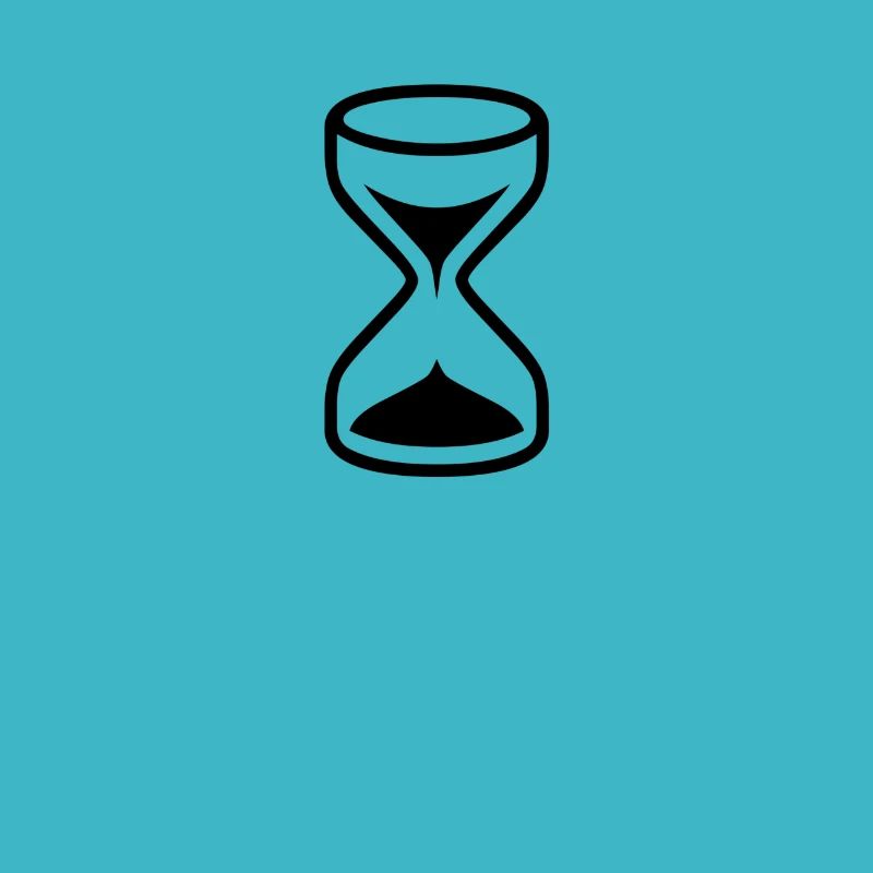 Hourglass Icon Sign Time Runs Gift