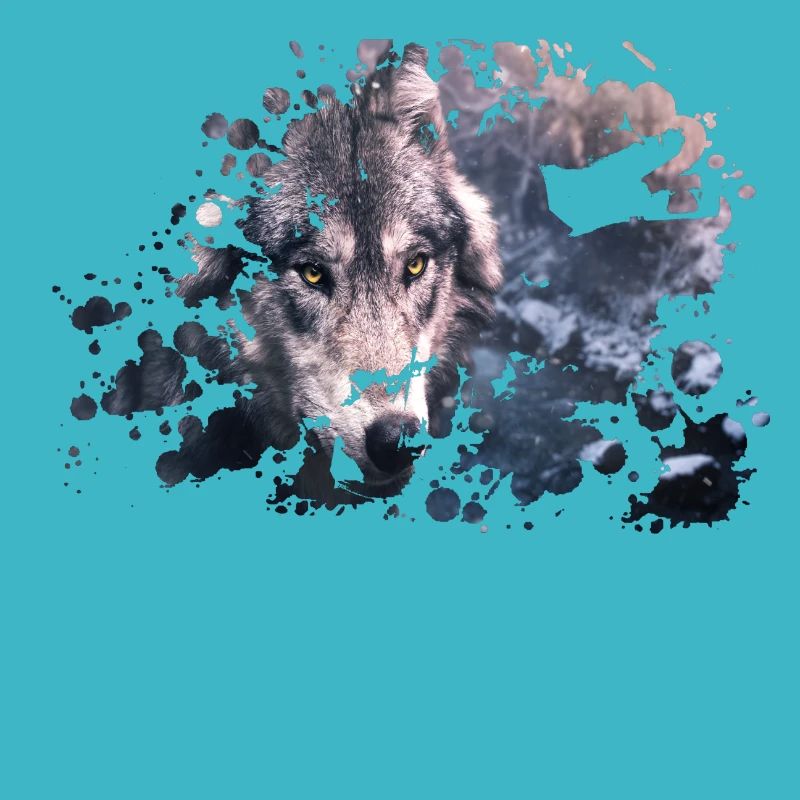 Wolf Farb Splash