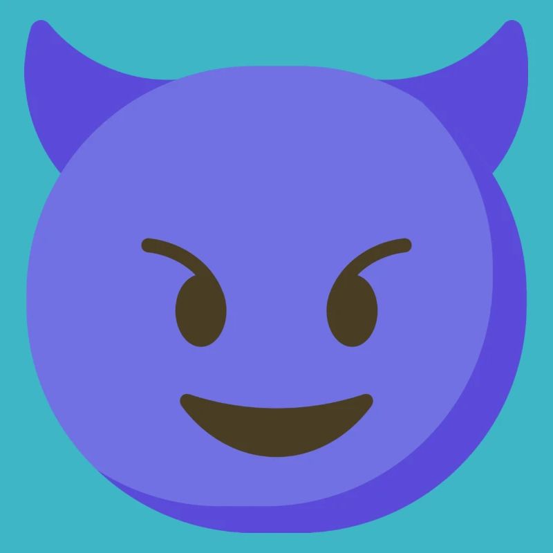 Evil / Devil / Devil Emoji - T-Shirt Print