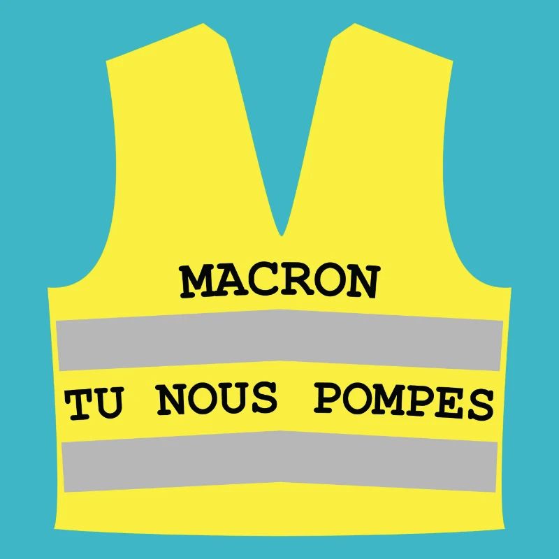 Gelbe Weste Macron, pumpen Sie uns ab
