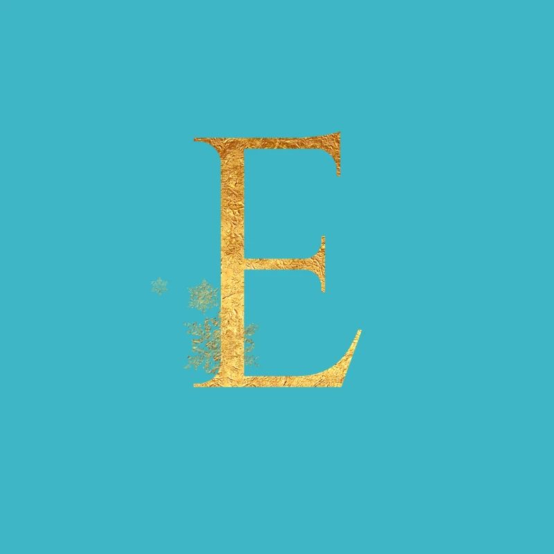 Initial letter E