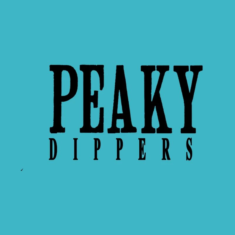 Peaky Dippers Text Logo