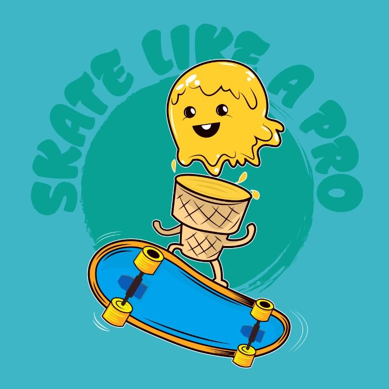 Eis Skateboarder