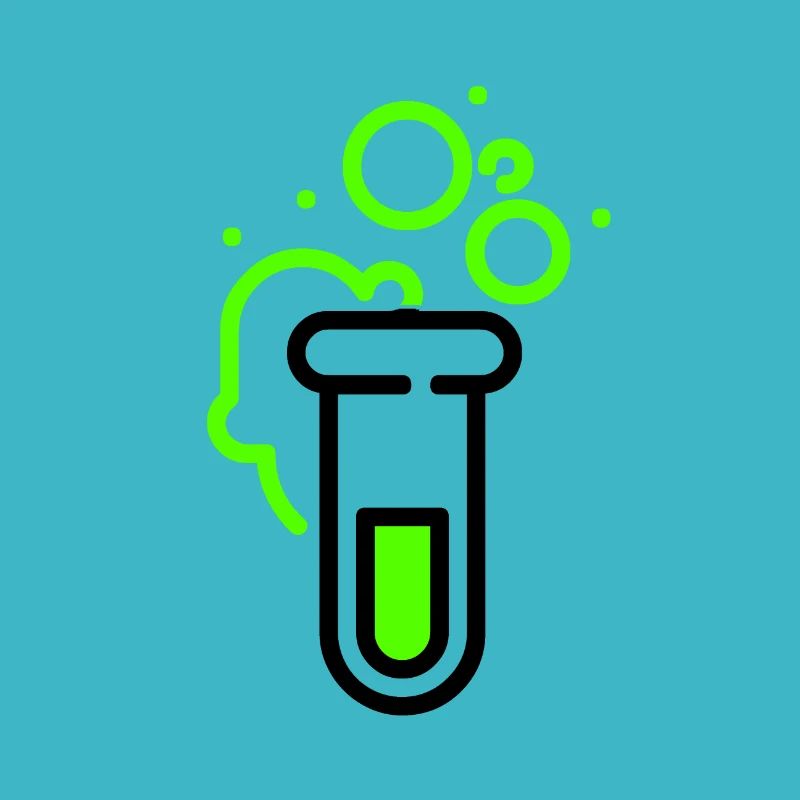Buvant à l’acide vert
