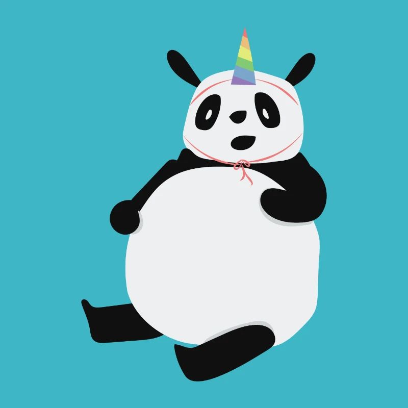 Panda Einhorn