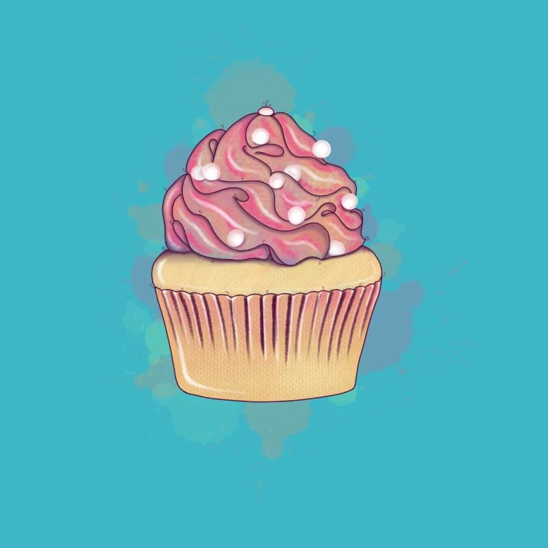 Fluffy Cupcake