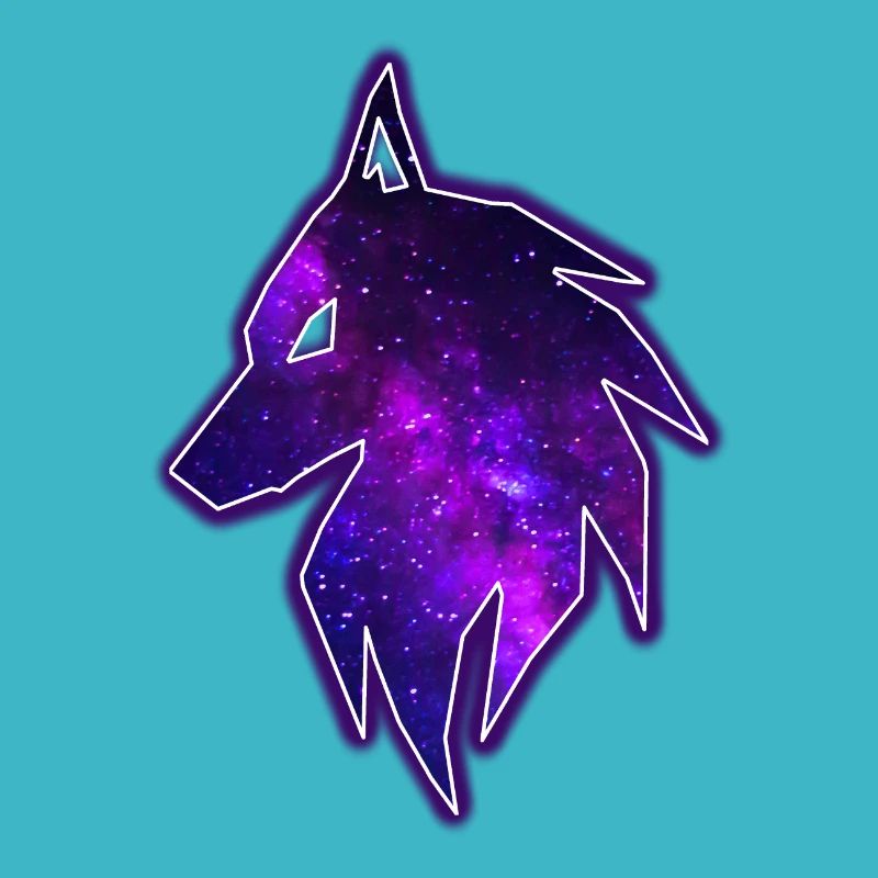 Wolf Galaxy Sterne