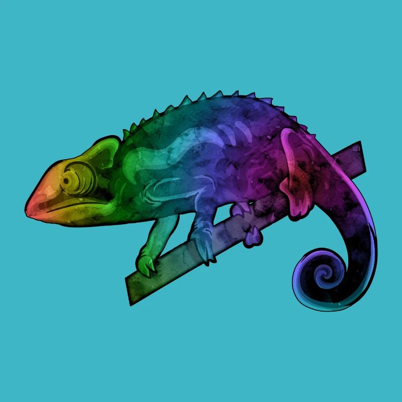 Chameleon Scaly Creeper Parsons Gift Colorful