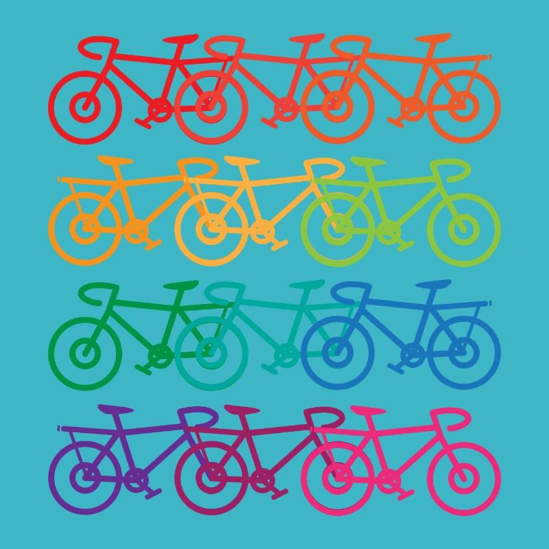 Bicycle Colorful Bicycles Bicycles - Gift Idea