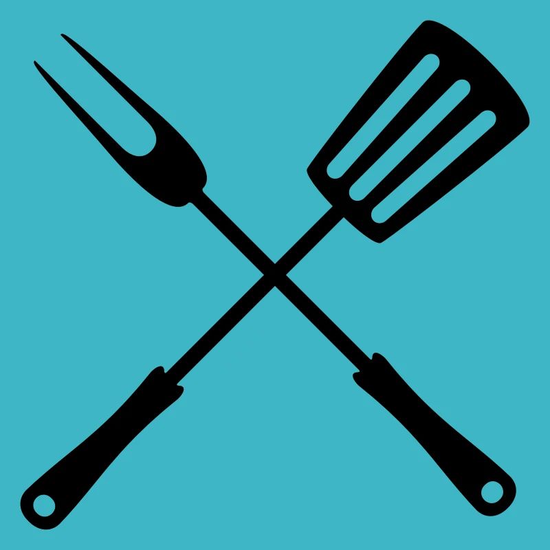 food grill fork pans tool cutlery gr