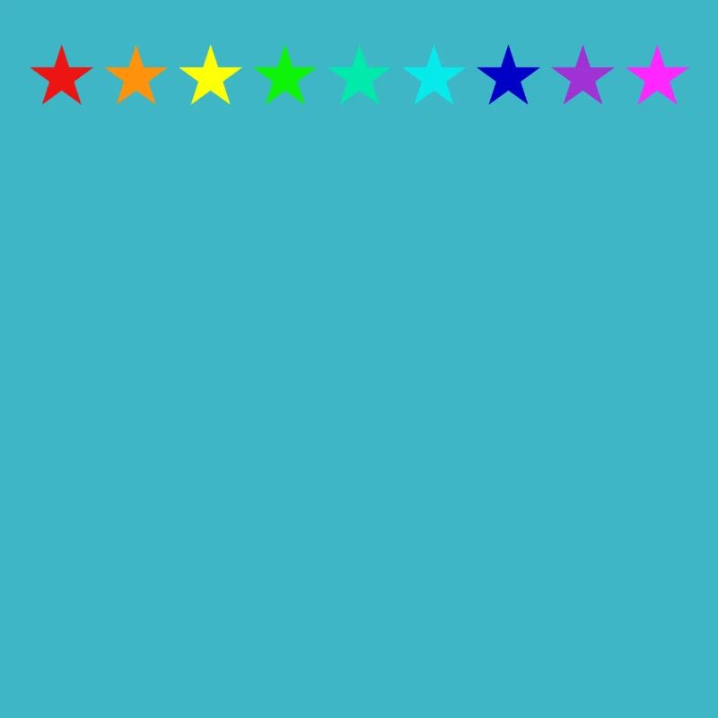 Stars Colorful Rainbow Gift Idea Gift Idea