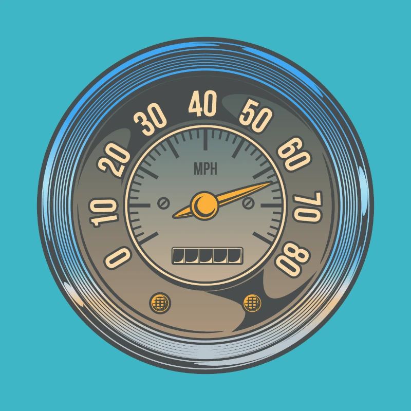 Motorcycle speedometer