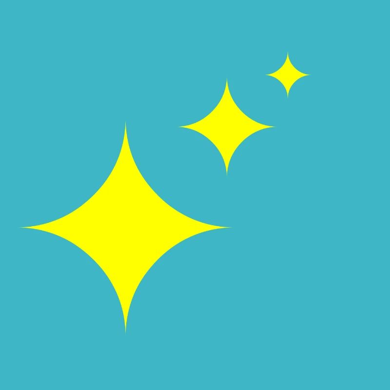 Étoiles jaune idée cadeau idée cadeau idée