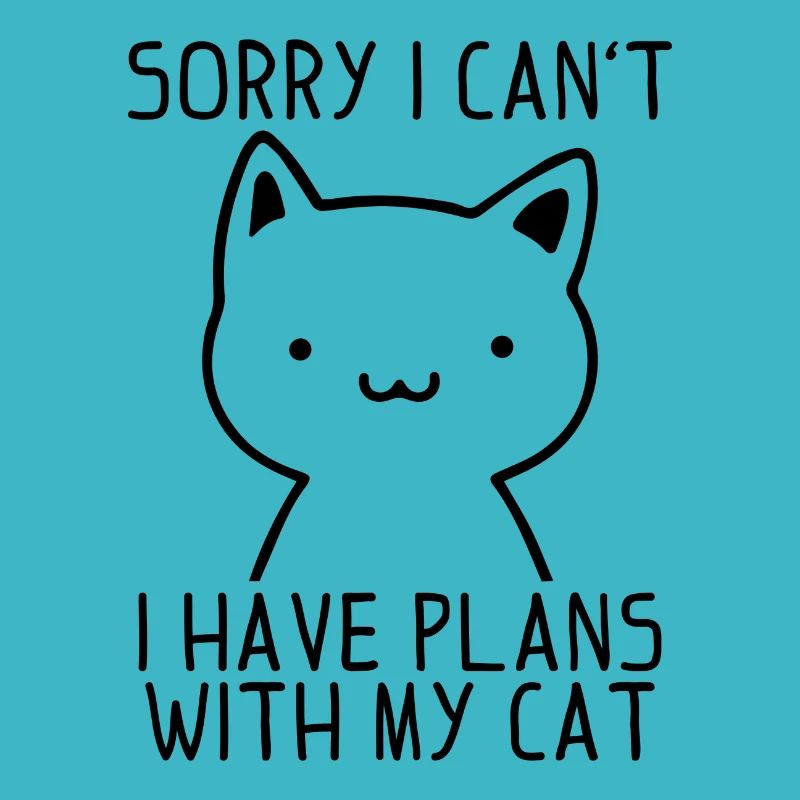 Désolé je ne peux pas avoir de projets avec mon cadeau de chat