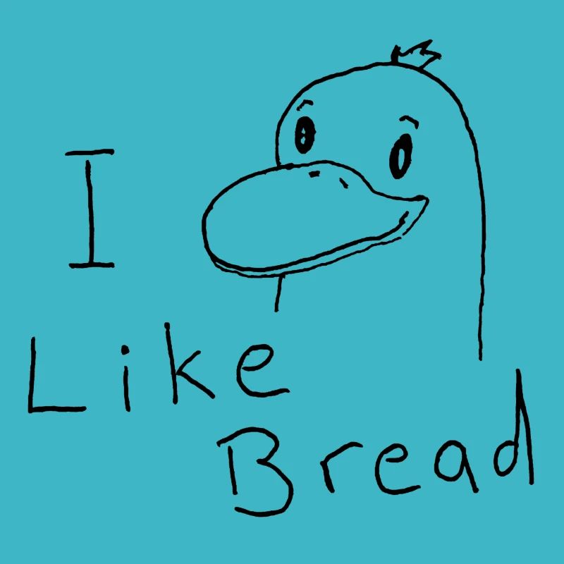 J'aime le pain de canard