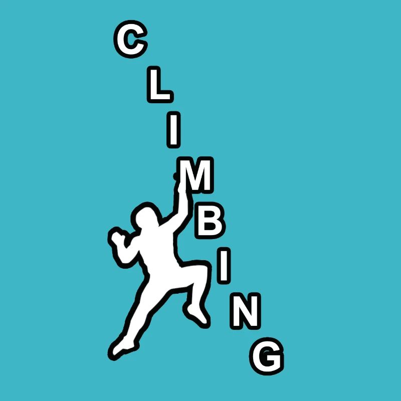 Klettern- Kletterer Geschenk