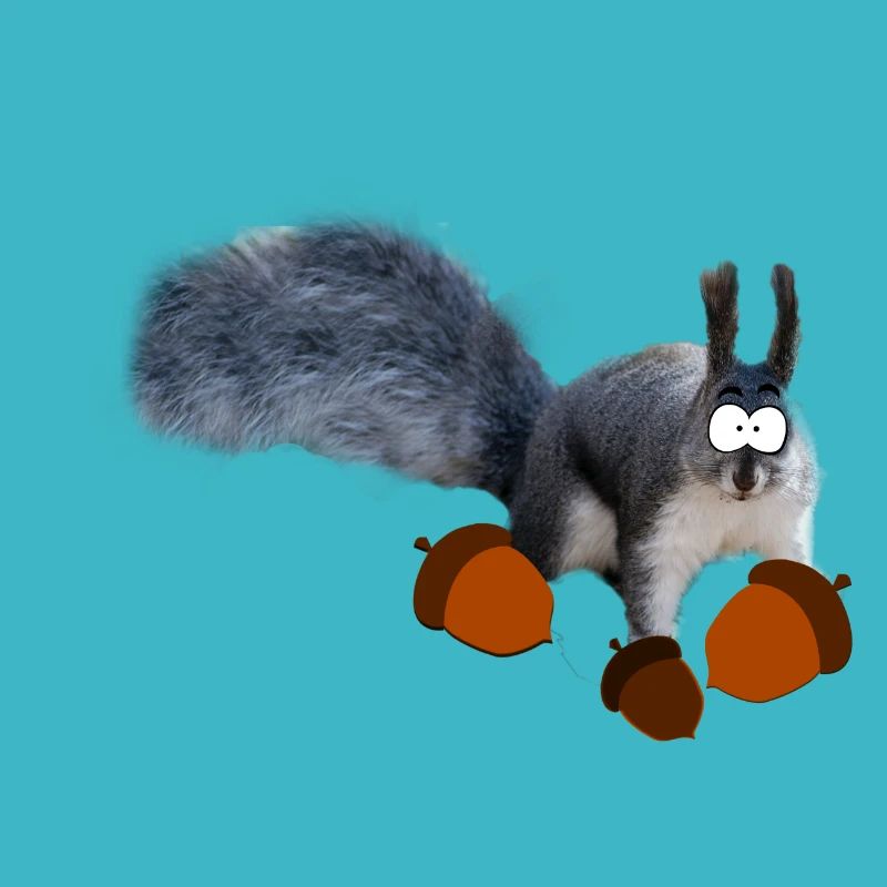 Cartoon squirrel