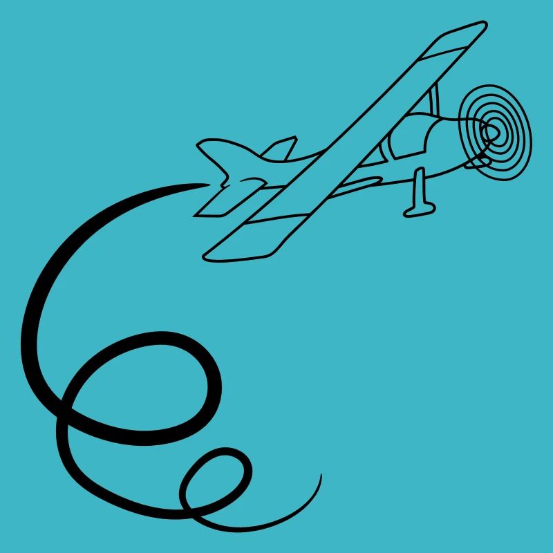 boucle voltige acrobatie aérienne petit avion avio